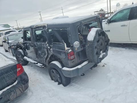 2016 Jeep Wrangler Unlimited, VIN 1C4BJWDG4GL216085. Zdjęcie 2 z 6 z aukcji Copart. Katalog aut z USA OpenDataCar.