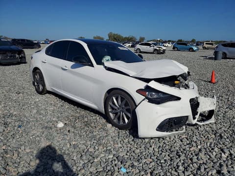 2024 Alfa romeo Giulia, VIN ZARFAMBN4R7679997. Photo 4 of 6 from Copart auction. OpenDataCar US salvage catalog.