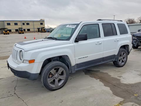 2016 Jeep Patriot, VIN 1C4NJPBA6GD738549. Фото 1 из 6 с аукциона Copart. Каталог авто из США OpenDataCar.