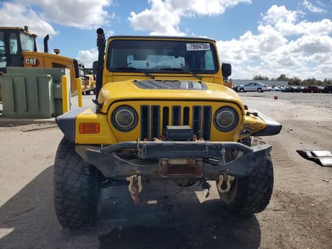 2004 Jeep Wrangler, VIN 1J4FA49S04P700529. Фото 5 из 6 с аукциона Copart. Каталог авто из США OpenDataCar.