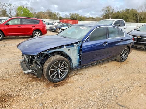 2020 Bmw 3 Series, VIN 3MW5R1J05L8B08086. Фото 1 з 6 з аукціону Copart. Каталог авто зі США OpenDataCar.