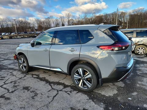 2022 Nissan Rogue, VIN 5N1BT3CB5NC702444. Photo 2 of 6 from Copart auction. OpenDataCar US salvage catalog.