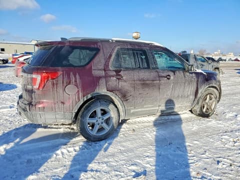 2018 Ford Explorer, VIN 1FM5K7DH6JGB53091. Фото 3 з 6 з аукціону Copart. Каталог авто зі США OpenDataCar.