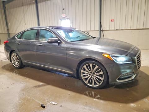 2018 Genesis G80, VIN KMHGN4JFXJU244612. Фото 4 з 6 з аукціону Copart. Каталог авто зі США OpenDataCar.