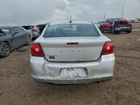 2012 Dodge Avenger, VIN 1C3CDZAB4CN294407. Фото 6 з 6 з аукціону Copart. Каталог авто зі США OpenDataCar.