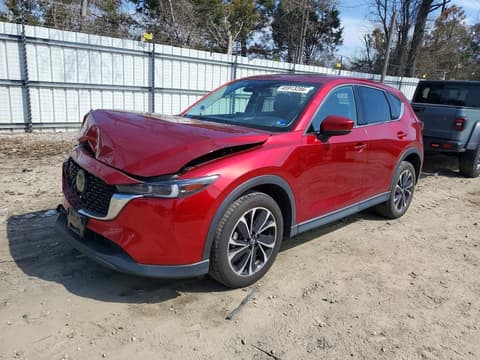 2022 Mazda CX-5, VIN JM3KFBEM1N0530393. Фото 1 з 6 з аукціону Copart. Каталог авто зі США OpenDataCar.