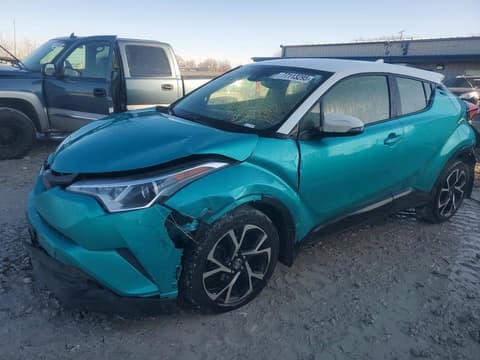 2018 Toyota C-HR, VIN JTNKHMBXXJ1001148. Фото 1 з 6 з аукціону Copart. Каталог авто зі США OpenDataCar.
