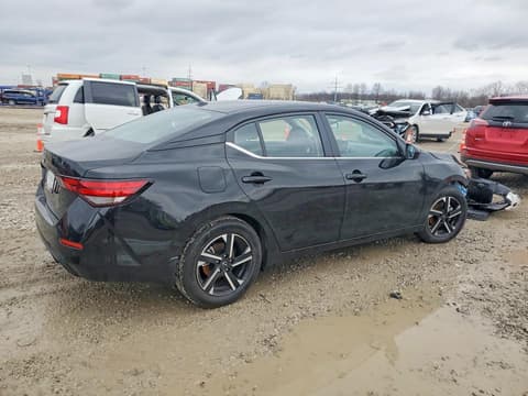 2025 Nissan Sentra, VIN 3N1AB8CV9SY427225. Фото 3 з 6 з аукціону Copart. Каталог авто зі США OpenDataCar.