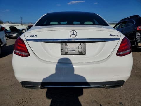 2018 Mercedes-benz C-Class, VIN WDDWF4KB6JR411078. Фото 6 з 6 з аукціону Copart. Каталог авто зі США OpenDataCar.