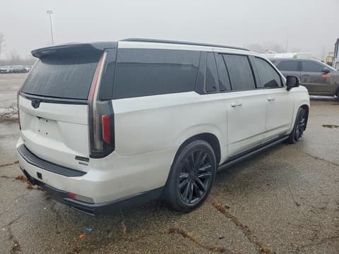 2021 Cadillac Escalade ESV, VIN 1GYS4PKL0MR407616. Фото 3 з 6 з аукціону Copart. Каталог авто зі США OpenDataCar.