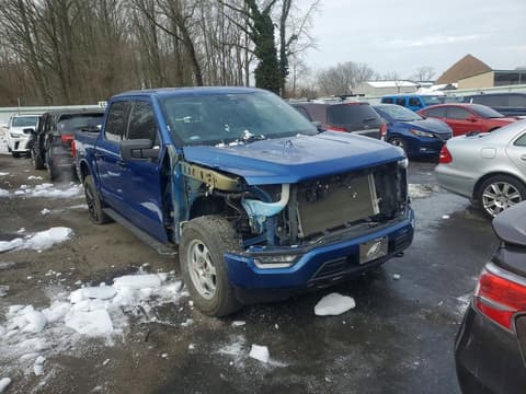 2022 Ford F-150 Lightning, VIN 1FTFW1E88NKE80460. Фото 4 з 6 з аукціону Copart. Каталог авто зі США OpenDataCar.