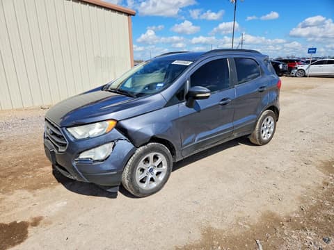 2018 Ford EcoSport, VIN MAJ3P1TEXJC243553. Фото 1 з 6 з аукціону Copart. Каталог авто зі США OpenDataCar.