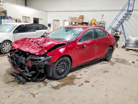 2019 Mazda 3, VIN 3MZBPADM7KM103596. Фото 1 з 6 з аукціону Copart. Каталог авто зі США OpenDataCar.