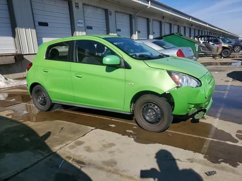 2014 Mitsubishi Mirage, VIN ML32A3HJ8EH006791. Фото 4 з 6 з аукціону Copart. Каталог авто зі США OpenDataCar.
