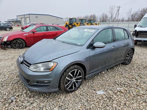 2015 Volkswagen Golf, VIN 3VW217AU3FM005020. Фото 1 з 6 з аукціону Copart. Каталог авто зі США OpenDataCar.