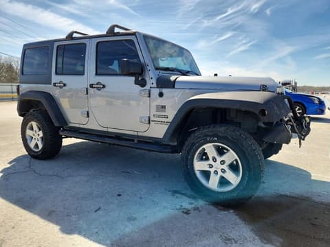 2014 Jeep Wrangler Unlimited, VIN 1C4BJWDG7EL288833. Photo 4 of 6 from Copart auction. OpenDataCar US salvage catalog.