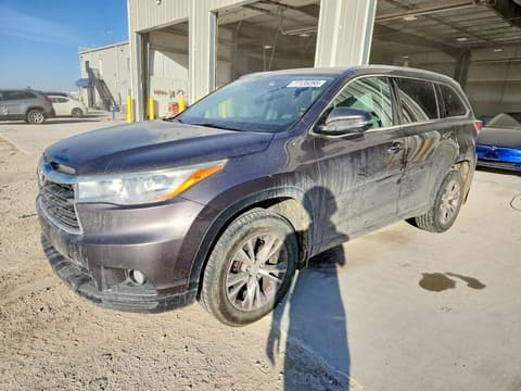 2015 Toyota Highlander, VIN 5TDJKRFH9FS147150. Фото 1 з 6 з аукціону Copart. Каталог авто зі США OpenDataCar.