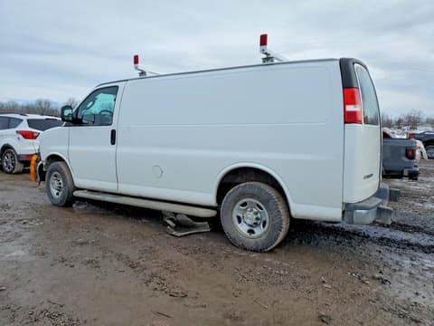 2023 Chevrolet Express 2500, VIN 1GCWGAFP8P1141872. Фото 2 з 6 з аукціону Copart. Каталог авто зі США OpenDataCar.