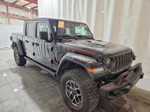 2024 Jeep Gladiator, VIN 1C6JJTBG0RL121689. Photo 4 of 6 from Copart auction. OpenDataCar US salvage catalog.