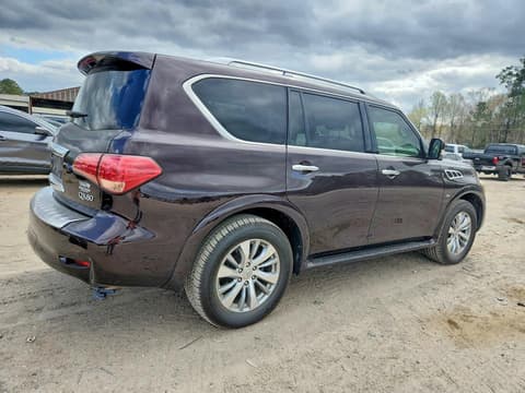2015 Infiniti QX80, VIN JN8AZ2NF1F9572075. Фото 3 з 6 з аукціону Copart. Каталог авто зі США OpenDataCar.