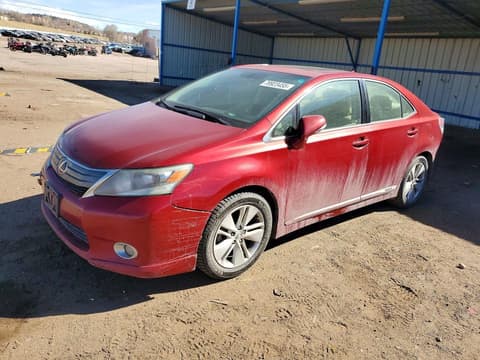 2010 Lexus HS 250h, VIN JTHBB1BA5A2034454. Фото 1 з 6 з аукціону Copart. Каталог авто зі США OpenDataCar.