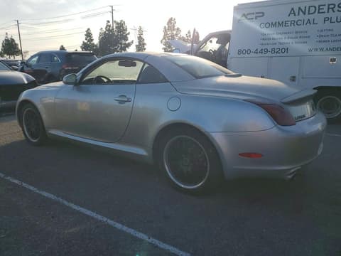 2002 Lexus SC 430, VIN JTHFN48Y220021799. Фото 2 з 6 з аукціону Copart. Каталог авто зі США OpenDataCar.