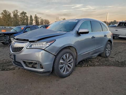 2016 Acura MDX, VIN 5FRYD4H6XGB032326. Фото 1 з 6 з аукціону Copart. Каталог авто зі США OpenDataCar.