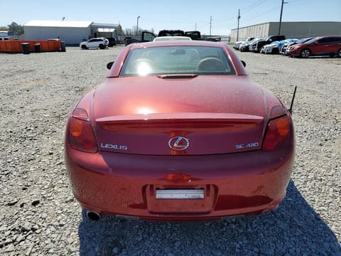 2003 Lexus SC, VIN JTHFN48YX30049027. Фото 6 из 6 с аукциона Copart. Каталог авто из США OpenDataCar.