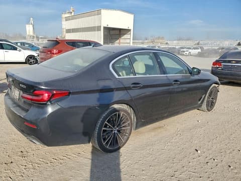 2022 Bmw 5 Series, VIN WBA53BH02NWX54385. Фото 3 з 6 з аукціону Copart. Каталог авто зі США OpenDataCar.