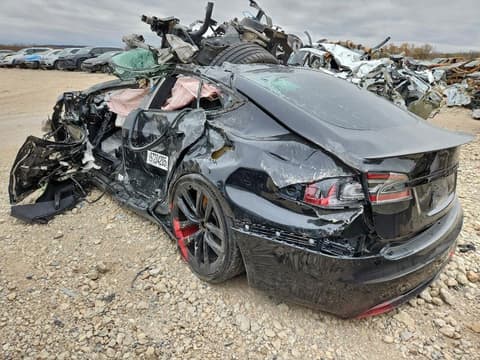 2021 Tesla Model S, VIN 5YJSA1E60MF436041. Фото 2 из 6 с аукциона Copart. Каталог авто из США OpenDataCar.