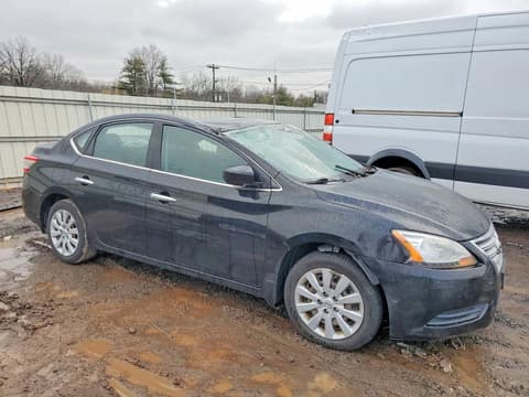 2015 Nissan Sentra, VIN 3N1AB7AP0FY260581. Zdjęcie 4 z 6 z aukcji Copart. Katalog aut z USA OpenDataCar.