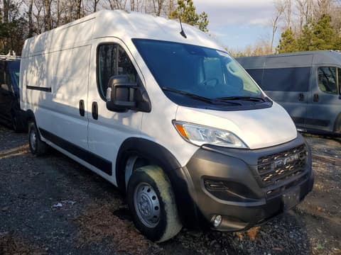 2023 Ram ProMaster 2500, VIN 3C6LRVDG7PE529106. Photo 4 of 6 from Copart auction. OpenDataCar US salvage catalog.