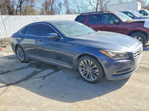 2015 Hyundai Genesis, VIN KMHGN4JE3FU103122. Фото 4 з 6 з аукціону Copart. Каталог авто зі США OpenDataCar.