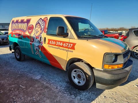 2017 Chevrolet Express 3500, VIN 1GCZGGFF0H1257026. Photo 4 of 6 from Copart auction. OpenDataCar US salvage catalog.