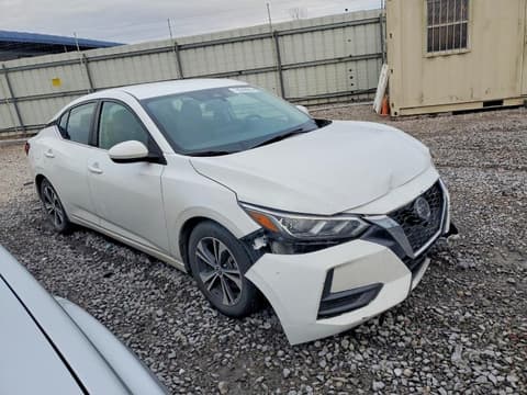 2021 Nissan Sentra, VIN 3N1AB8CV0MY269957. Фото 4 з 6 з аукціону Copart. Каталог авто зі США OpenDataCar.