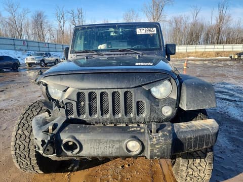 2017 Jeep Wrangler Unlimited, VIN 1C4BJWDG1HL635609. Фото 5 из 6 с аукциона Copart. Каталог авто из США OpenDataCar.