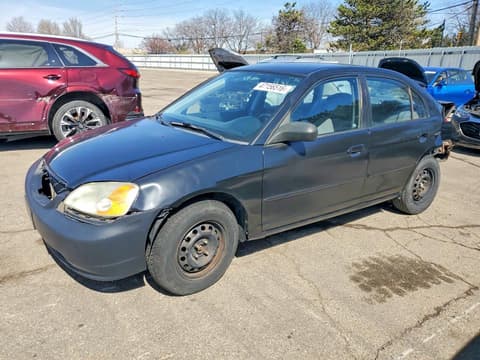 2001 Honda Civic, VIN 1HGES16571L045513. Zdjęcie 1 z 6 z aukcji Copart. Katalog aut z USA OpenDataCar.