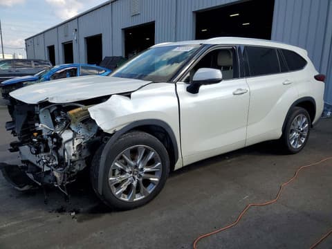 2021 Toyota Highlander, VIN 5TDYZRAH9MS033891. Фото 1 з 6 з аукціону Copart. Каталог авто зі США OpenDataCar.
