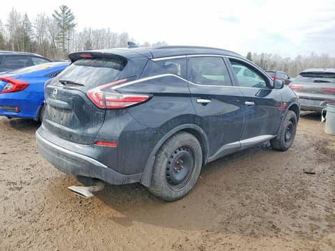 2017 Nissan Murano, VIN 5N1AZ2MG7HN117162. Фото 3 з 6 з аукціону Copart. Каталог авто зі США OpenDataCar.
