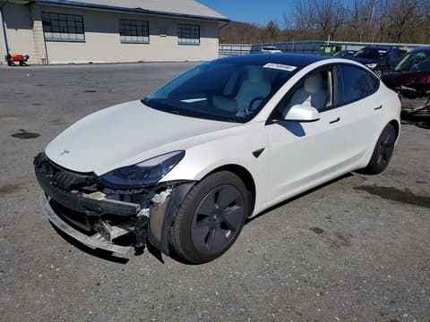 2021 Tesla Model 3, VIN 5YJ3E1EB2MF961060. Фото 1 з 6 з аукціону Copart. Каталог авто зі США OpenDataCar.