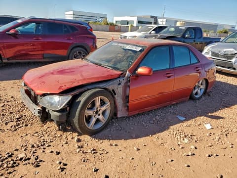 2001 Lexus IS 300, VIN JTHBD182610008614. Фото 1 з 6 з аукціону Copart. Каталог авто зі США OpenDataCar.