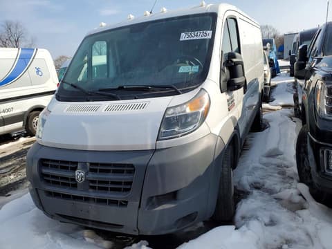 2018 Ram ProMaster 1500, VIN 3C6TRVAG3JE109581. Фото 1 з 6 з аукціону Copart. Каталог авто зі США OpenDataCar.