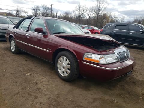 2005 Mercury Grand Marquis, VIN 2MEFM75W55X643911. Photo 4 of 6 from Copart auction. OpenDataCar US salvage catalog.