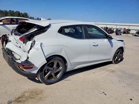 2019 Hyundai Veloster, VIN KMHTG6AF5KU018676. Photo 3 of 6 from Copart auction. OpenDataCar US salvage catalog.