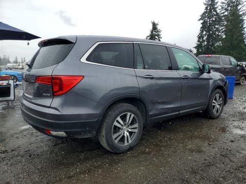 2016 Honda Pilot, VIN 5FNYF6H65GB036307. Фото 3 з 6 з аукціону Copart. Каталог авто зі США OpenDataCar.