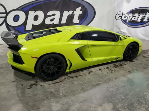 2014 Lamborghini Aventador, VIN ZHWCC1ZD7ELA02814. Фото 3 з 6 з аукціону Copart. Каталог авто зі США OpenDataCar.