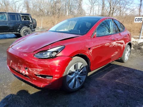 2024 Tesla Model Y, VIN 7SAYGDED1RF093274. Фото 1 з 6 з аукціону Copart. Каталог авто зі США OpenDataCar.