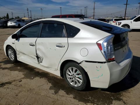 2014 Toyota Prius Plug-In, VIN JTDKN3DP1E3050995. Фото 2 з 6 з аукціону Copart. Каталог авто зі США OpenDataCar.