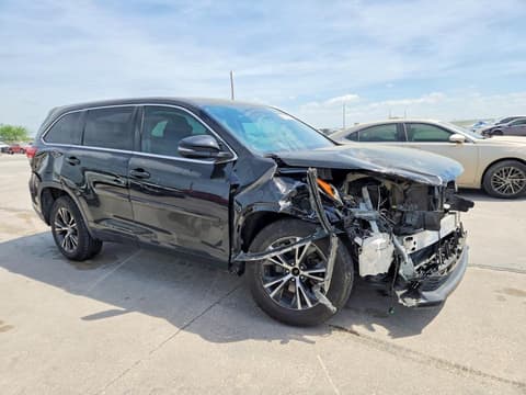 2018 Toyota Highlander, VIN 5TDZZRFH7JS236951. Фото 4 з 6 з аукціону Copart. Каталог авто зі США OpenDataCar.