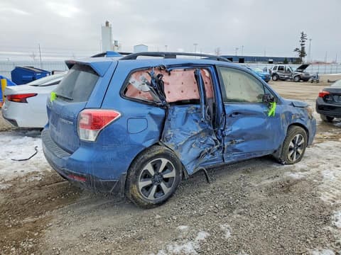 2018 Subaru Forester, VIN JF2SJAGCXJH487207. Фото 3 з 6 з аукціону Copart. Каталог авто зі США OpenDataCar.